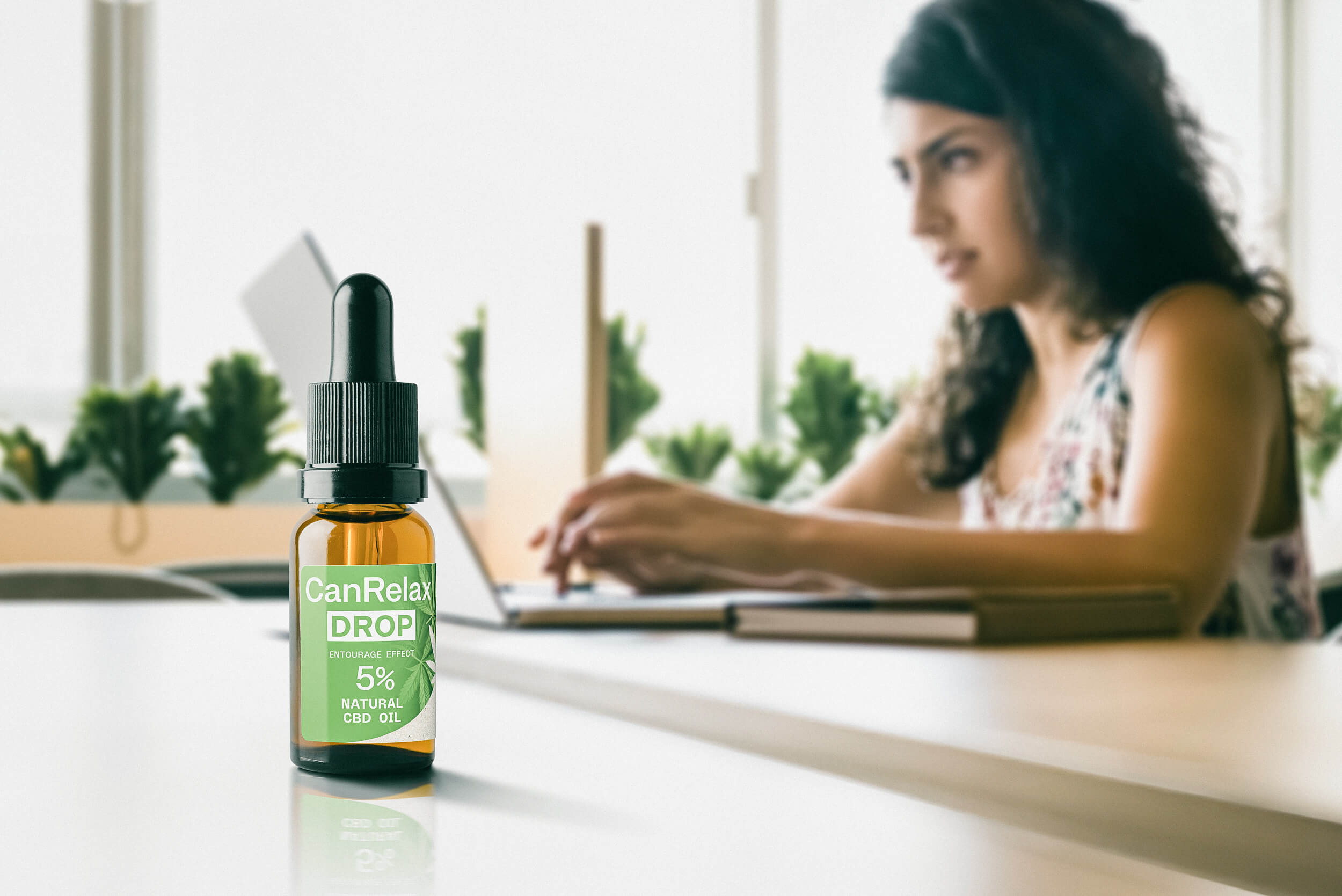 Ambiance de travail – CanRelax Drop 5 au cœur d’une routine de détente saine