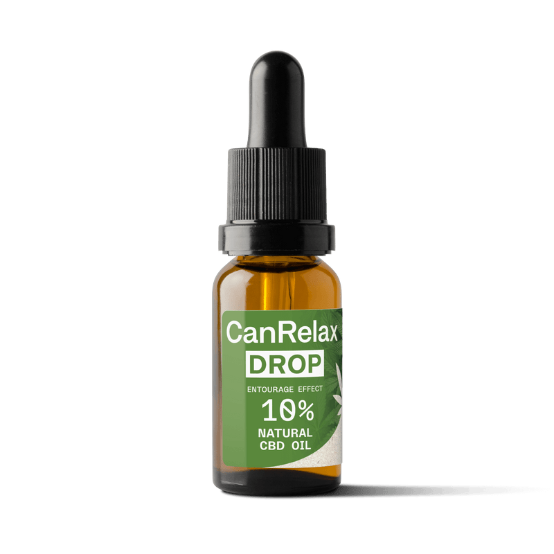 CanRelax Drop 10 – Huile de CBD naturelle à 10% pour un bien-être quotidien