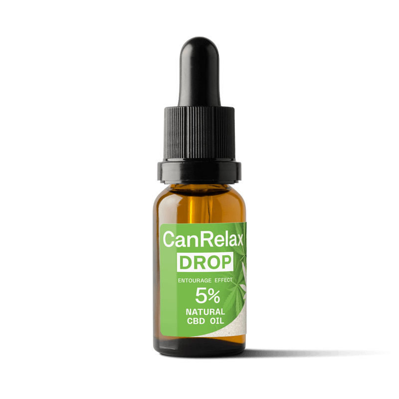 CanRelax Drop 5 – Huile de CBD naturelle à 5 pour un bien-être quotidien
