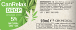 CanRelax Drop – Liste d’ingrédients, concentration 5, flacon de 10 ml