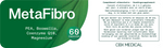 Étiquette MetaFibro – Composition complète, dosage conseillé et mise en garde`