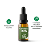 CanRelax Drop – Favorise la relaxation et l’équilibre émotionnel avec du CBD pur