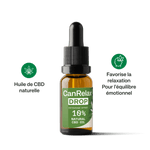 CanRelax Drop – Favorise la relaxation et l’équilibre émotionnel avec du CBD pur