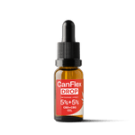 CanFlex Drop – Huile naturelle au CBD et CBG 5% + 5% pour soutien articulaire et relaxation physique