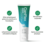 CanFlex Cold Gel – Formule avec menthe, eucalyptus, arnica et CBD pour récupération post-effort